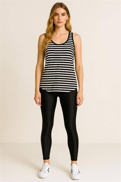 A Kesim Rahat Kalıp Basic Kalın Askılı Atlet Tişört