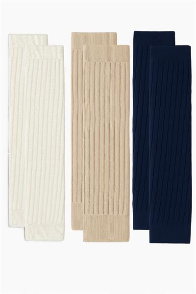 3 Çift Basic Kalın Pamuk Karışımlı Tozluk