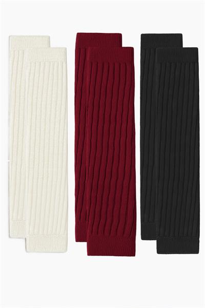 3 Çift Basic Kalın Pamuk Karışımlı Tozluk