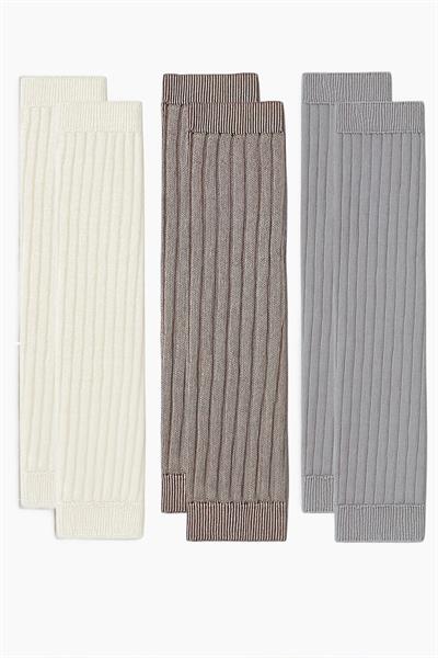 3 Çift Basic Kalın Pamuk Karışımlı Tozluk