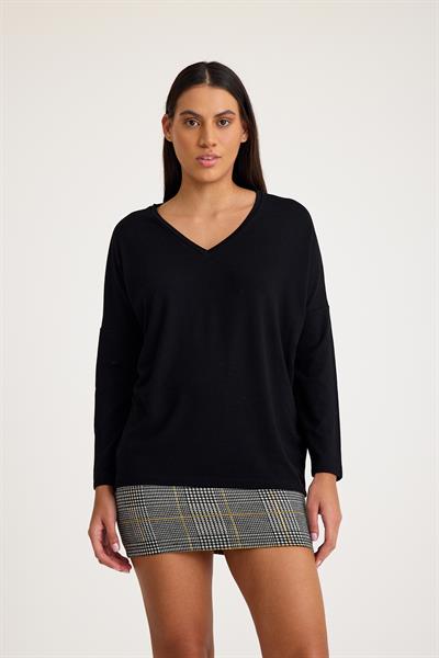 V Yaka Yarasa Kol Basic Triko Kazak