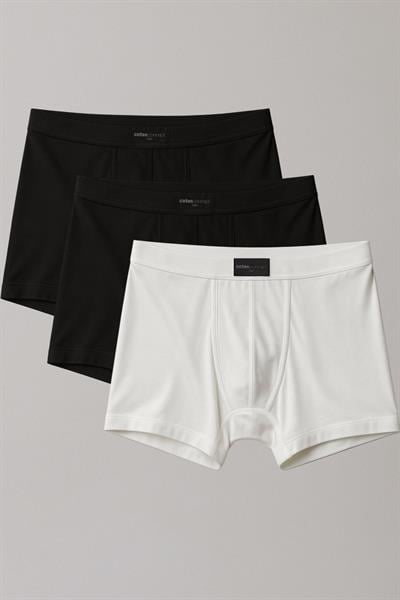 3 Adet Doğal Bambu Kısa Paça Boxer Şort