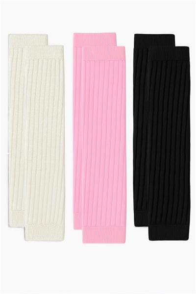 3 Çift Basic Kalın Pamuk Karışımlı Tozluk