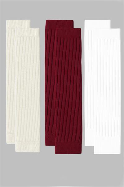 3 Çift Basic Kalın Pamuk Karışımlı Tozluk