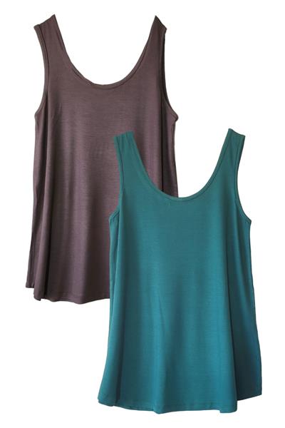 2 Adet A Kesim Rahat Kalıp Basic Kalın Askılı Atlet Tişört