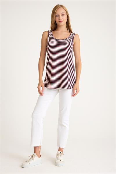 A Kesim Rahat Kalıp Basic Kalın Askılı Atlet Tişört