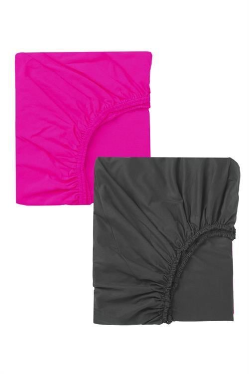 2 Adet 50 x 90 x 10 cm Anne Yanı Lastikli Penye Kumaş Bebek Çarşafı