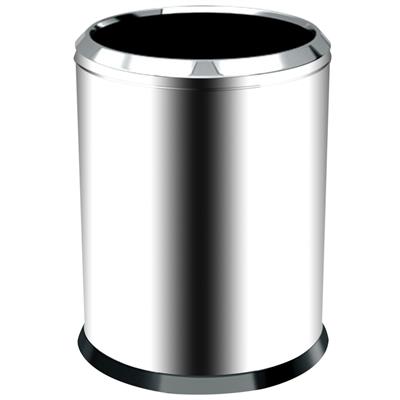 Krom Çemberli Çöp Kovası 45 Lt. 3820-45