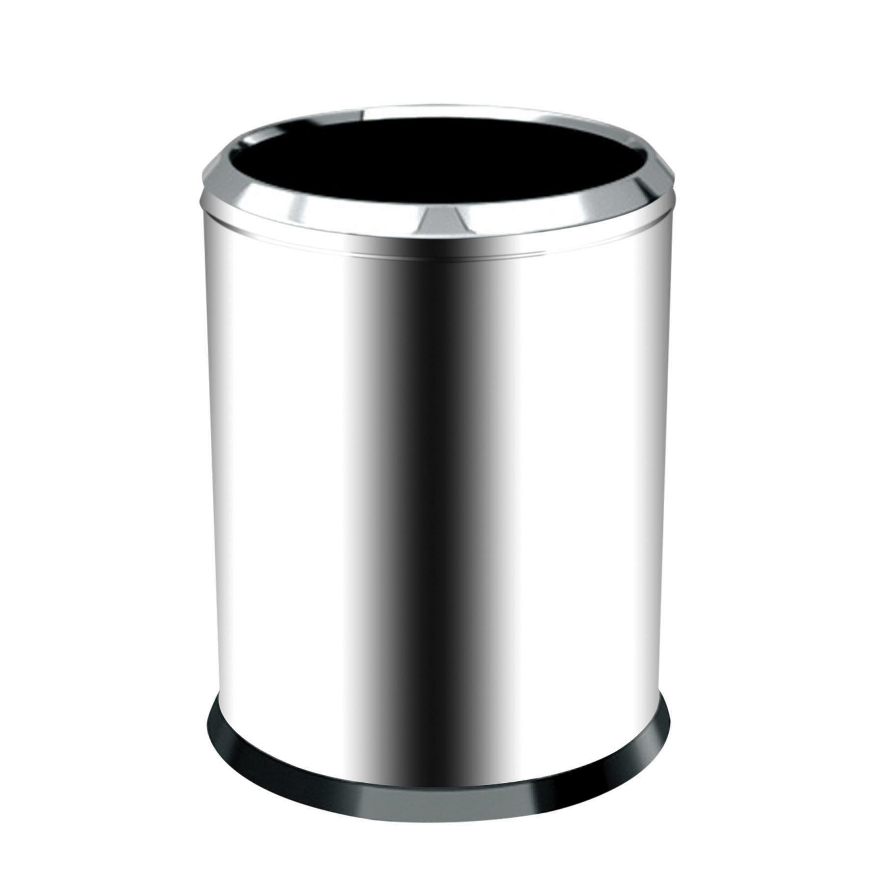 Krom Çemberli Çöp Kovası 27 Lt. 3820-27