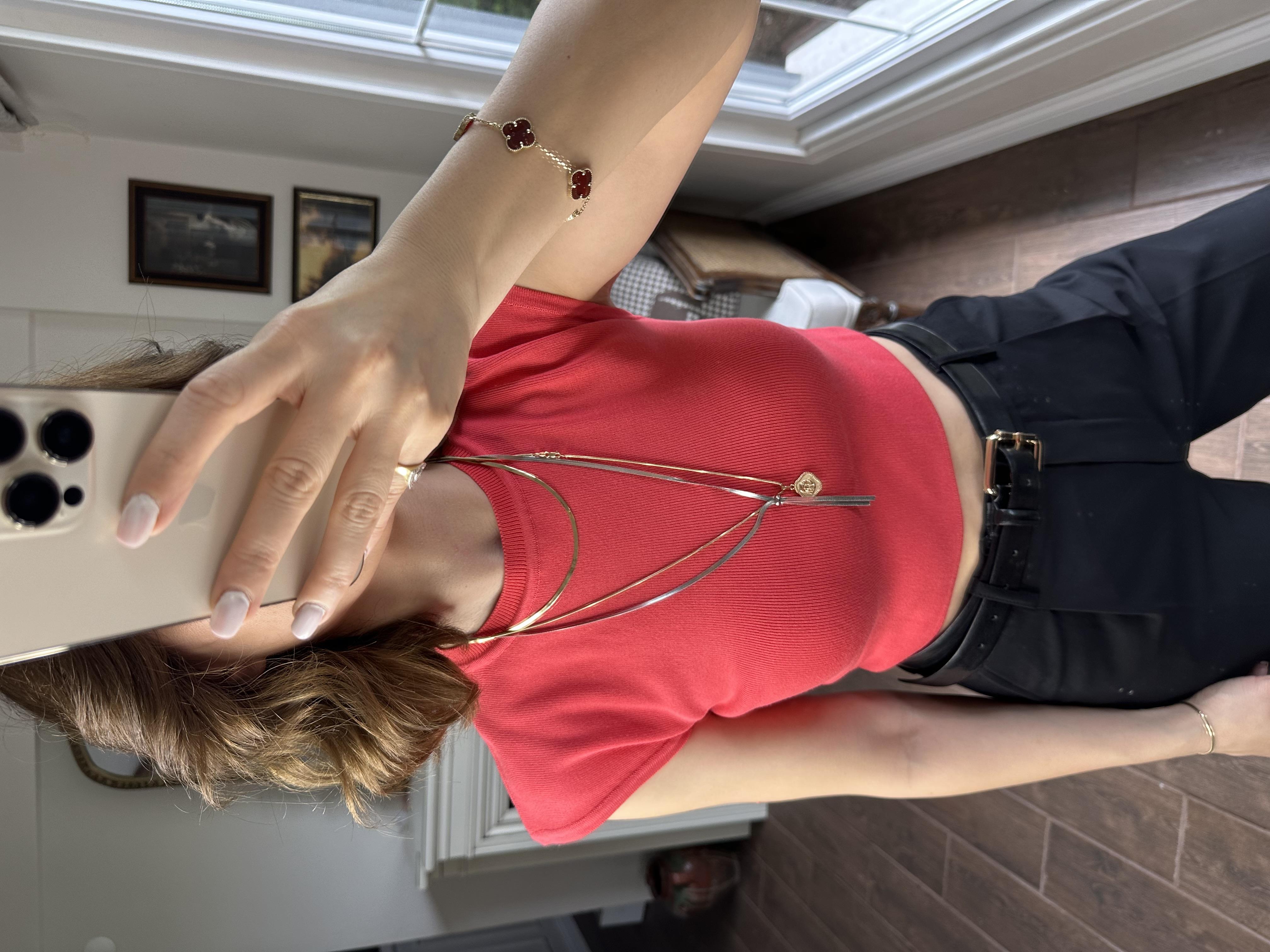 BİSİKLET YAKA TRİKO CROP TOP