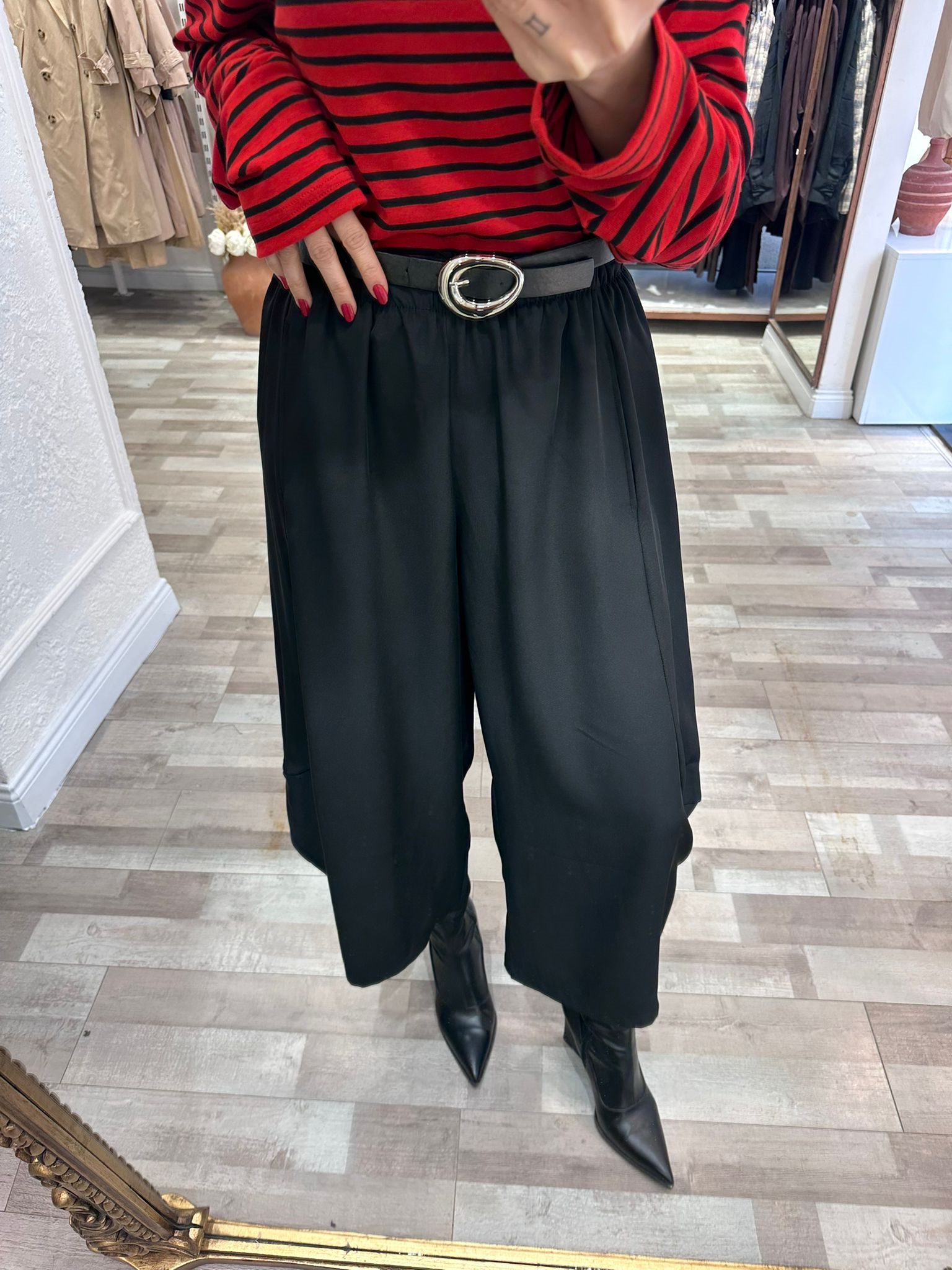 Şalvar Model Siyah Pantolon