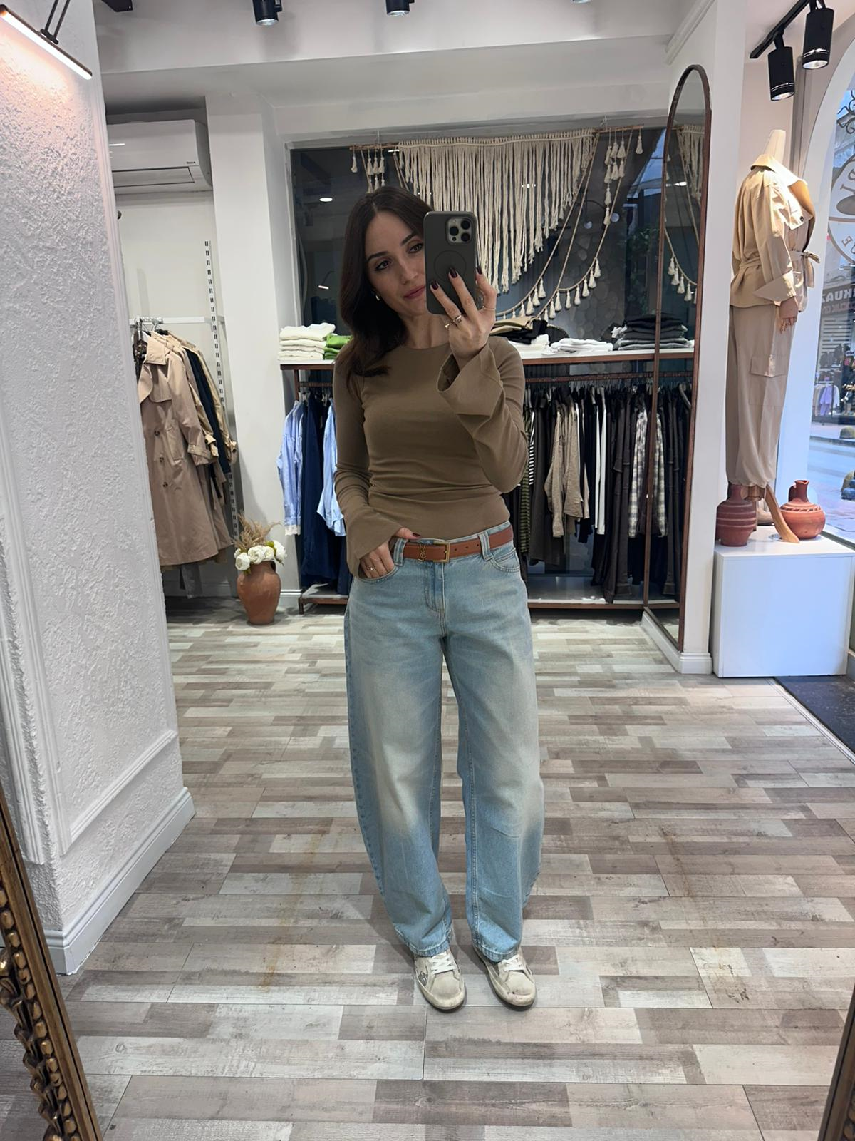Orijinal Marka Mom Jean