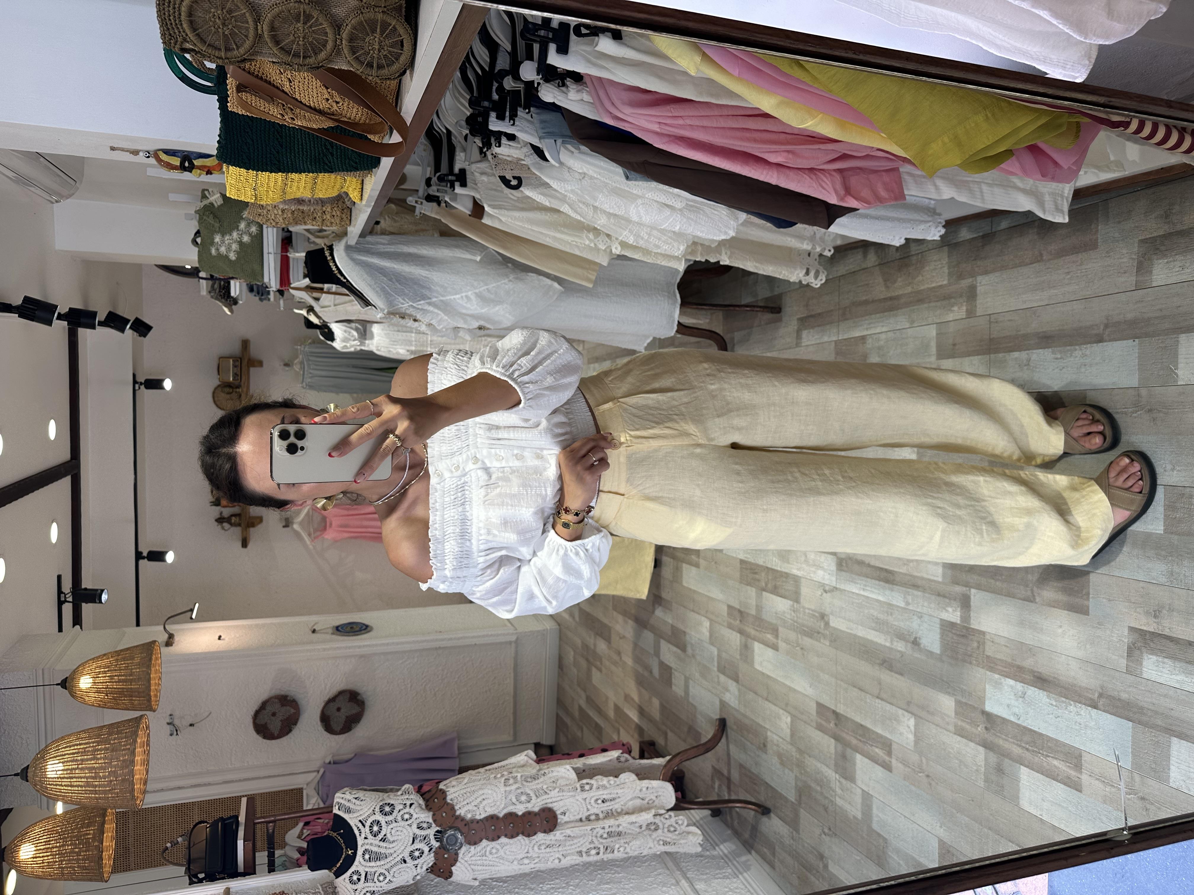 PREMIUM KETEN SARI PANTOLON