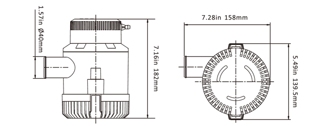 Seaflo SR12214 Sintine Pompası