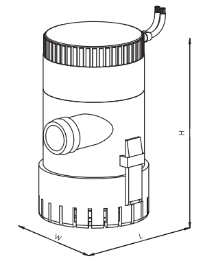 Sumak STN1100G Sintine Dalgıç Pompa