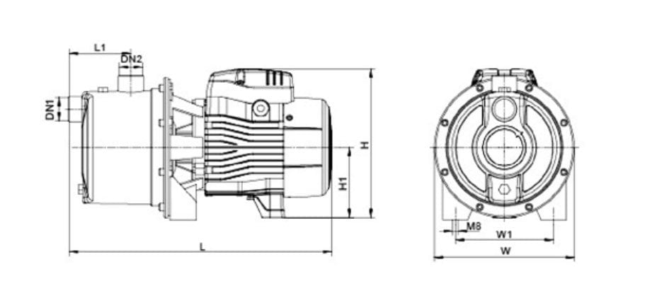 Wilo Jet Sps Mini Boyut
