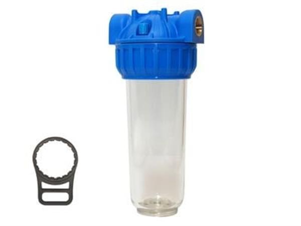 Aquafer 10 inç Boş Su Filtresi Kabı 3/4 inc