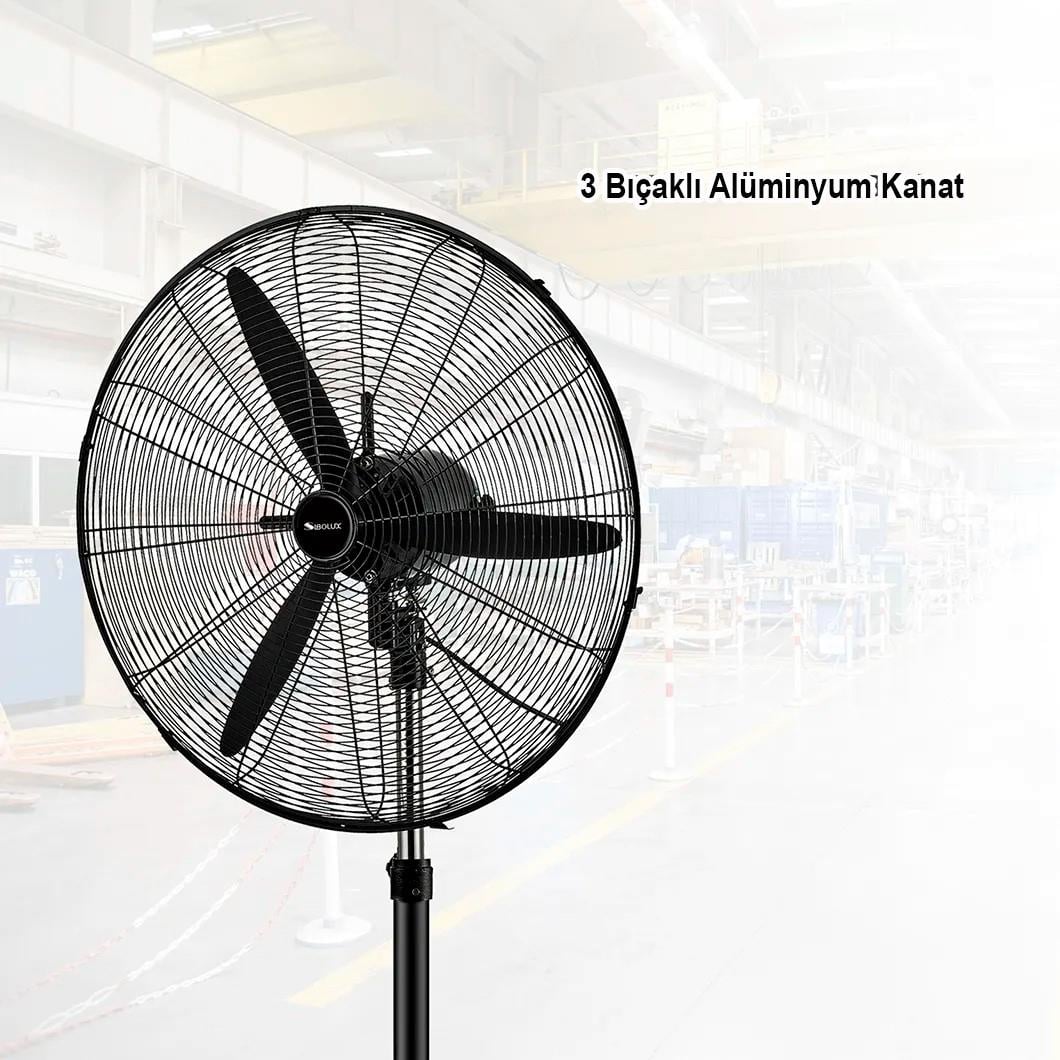 Atak WFG-75 Sanayi Tipi Vantilatör Ayaklı Endüstriyel 75 cm