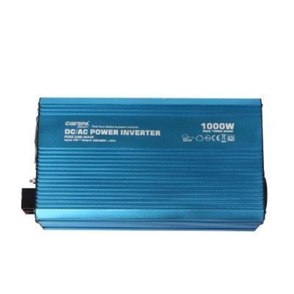 CARSPA Güneş Enerji Sistemi İnverteri, Solar Enerji İnverteri 1000W-24V Tam Sinüs İnverter