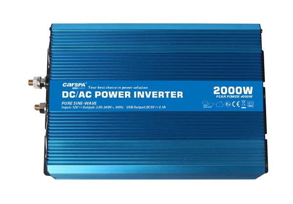 CARSPA 2000W-12V Tam Sinüs İnverter-Güneş Enerji Sistemi Solar İnverter