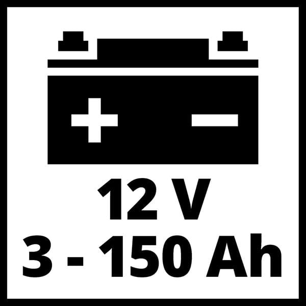 Einhell CE-BC 6M Akıllı Dijital Akü Şarj Cihazı 3-150 Ah 12 Volt 6 Amper