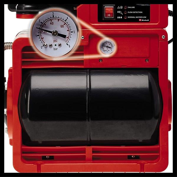 Einhell GE-WW 1246 N FS Akıllı Paket Hidrofor 5 Bar 4.6 m³/h 20 Lt Tanklı