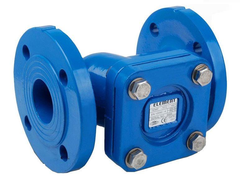 Element - Element Flanşlı Atık Su Çekvalfi DN50 2