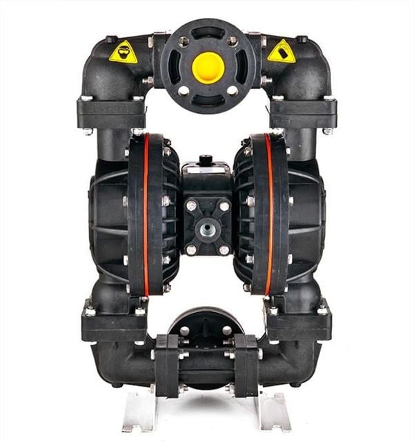 Huge Pump HP15 Plastik PVDF Gövdeli Diyaframlı Havalı Pompa 400 Litre/Dakika 7 Bar 1½