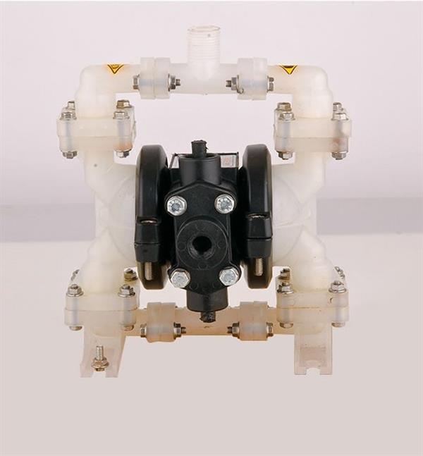 Huge Pump HP02 Plastik PVDF Gövdeli Diyaframlı Havalı Pompa 15 Litre/Dakika 7 Bar 1/4