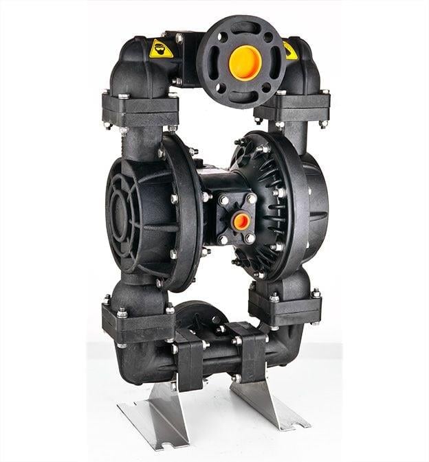 Huge Pump HP20 Plastik PVDF Gövdeli Diyaframlı Havalı Pompa 560 Litre/Dakika 7 Bar 2