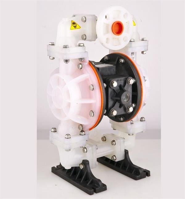 Huge Pump HP10 Plastik PVDF Gövdeli Diyaframlı Havalı Pompa 150 Litre/Dakika 7 Bar 1