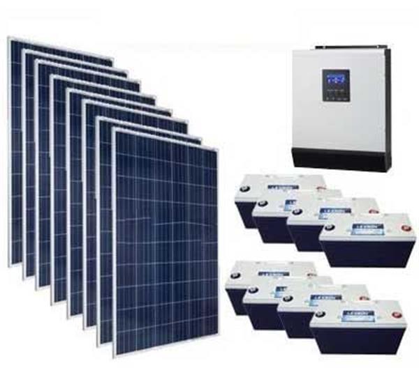 Solar Paket Güneş Enerjisi Sistemi Bağ Evi Paketi 4