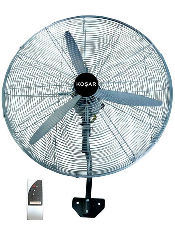 Koşar KSV 750 Kumandalı Sanayi Duvar Tipi Endüstriyel Vantilatör 75 cm