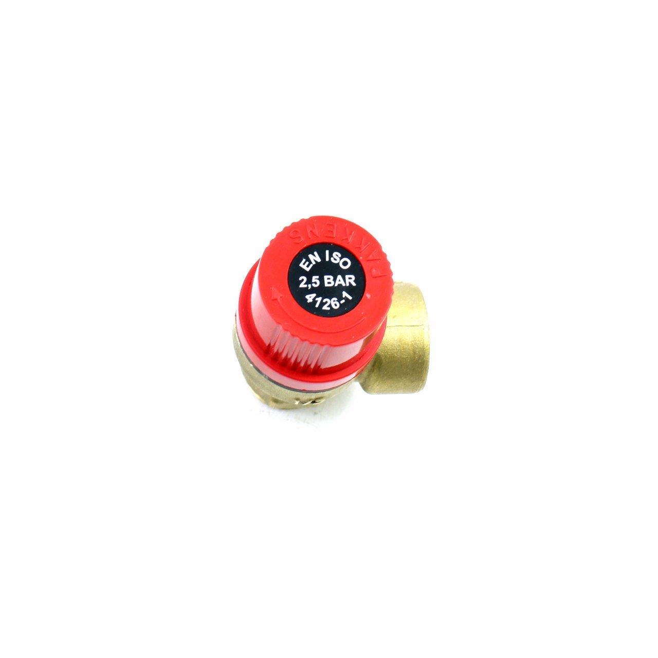 Pakkens 1/2 Emniyet Ventili DN15 2.5 Bar Erkek