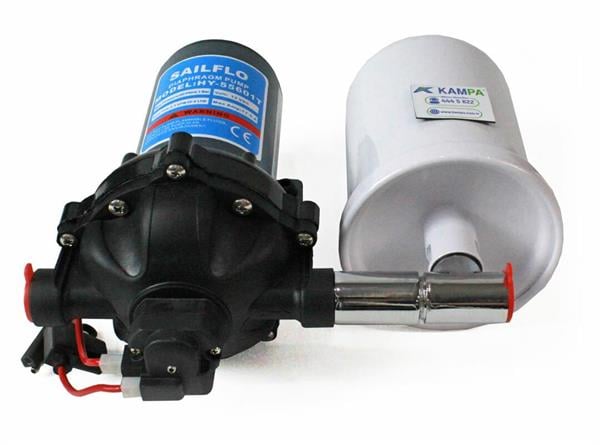 Sailflo 12 Volt 2 Lt Tanklı Otomatik Hidrofor, Tekne, Yat, Karavan Hidroforu Pompası