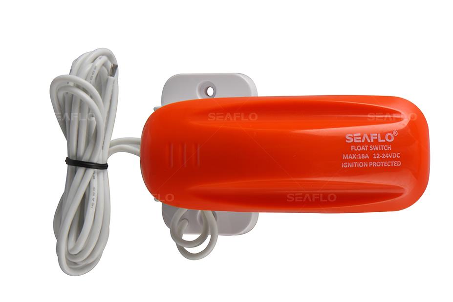 Seaflo SFBS-18-02 Sintine Pompası Şamandıra Şalteri, DC Pompa Şamandırası 12-24 Volt 18 Amper