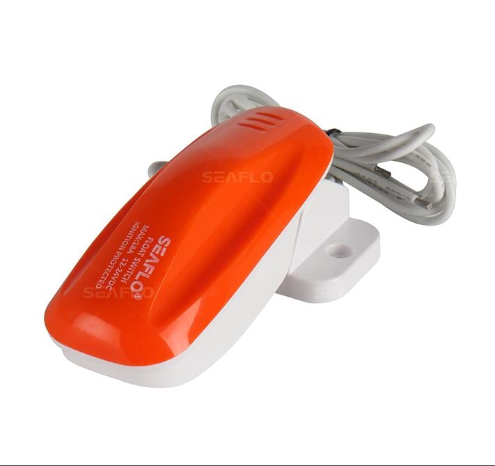 Seaflo SFBS-18-02 Sintine Pompası Şamandıra Şalteri, DC Pompa Şamandırası 12-24 Volt 18 Amper