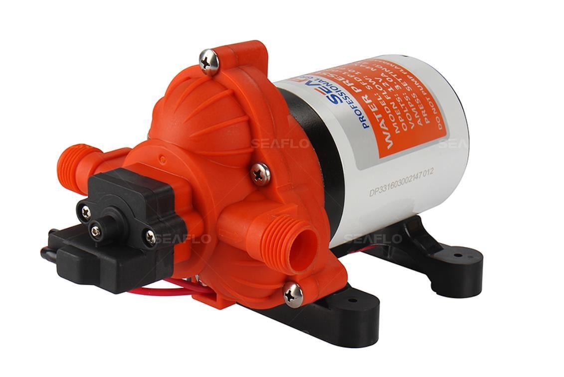 Seaflo SFDP1-020-030-33 Karavan, Tekne Hidroforu 12 Volt 7.6 lt/dak 30 Psi 2.1 Bar