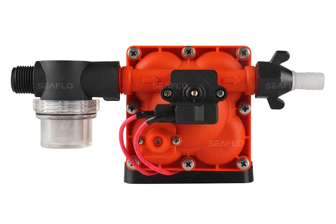 Seaflo SFDP1-030-055-42 Karavan, Tekne Hidroforu 12 Volt 11.3  lt/dak 55 Psi 3.7 Bar