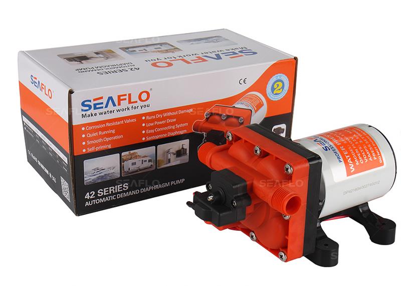 Seaflo SFDP1-030-055-42 Karavan, Tekne Hidroforu 12 Volt 11.3  lt/dak 55 Psi 3.7 Bar