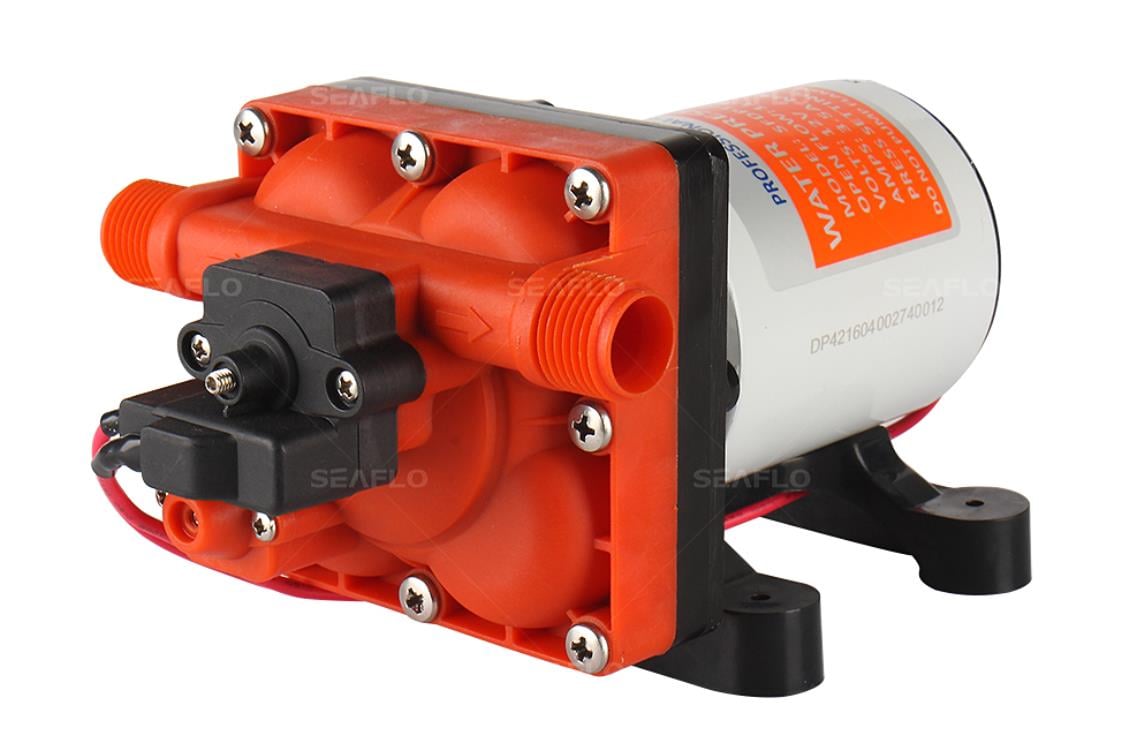 Seaflo SFDP2-050-055-42 Karavan, Tekne Hidroforu 24 Volt 18.9  lt/dak 55 Psi 3.7 Bar