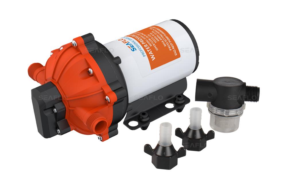 Seaflo SFDP2-050-060-51 24 Volt Otomatik Hidrofor, Tekne, Yat, Karavan Hidroforu Pompası