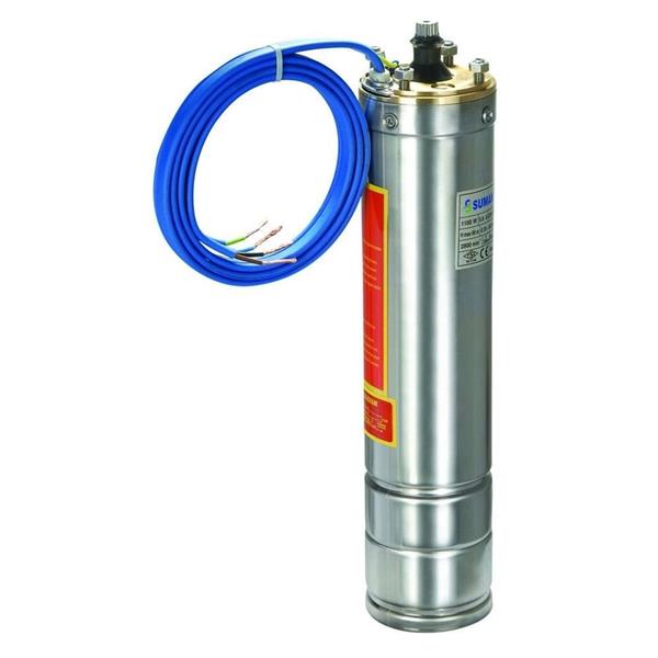 Sumak Pompa - Sumak 4SMT10 4'' Dalgıç Pompa Motoru Trifaze (380V) 1HP