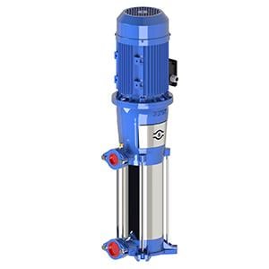 Sumak Pompa - Sumak SHT 34/4 5.5 kW Trifaze Dik Milli Kademeli Pompa 7.5 Hp
