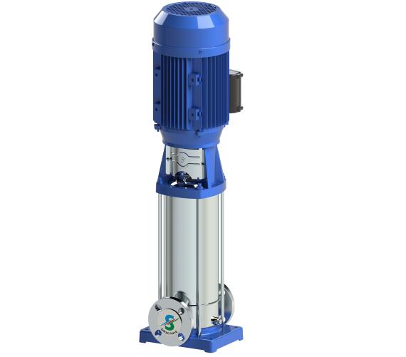 Sumak Pompa - Sumak SHTP 16-750/14 Dik Milli Paslanmaz Kademeli Pompa 7.5 Hp