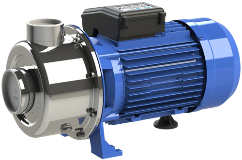 Sumak Pompa - Sumak SMINOX/K-220/2T Paslanmaz Santrifüj Pompa Kapalı Fan Trifaze (380V) 2.2HP