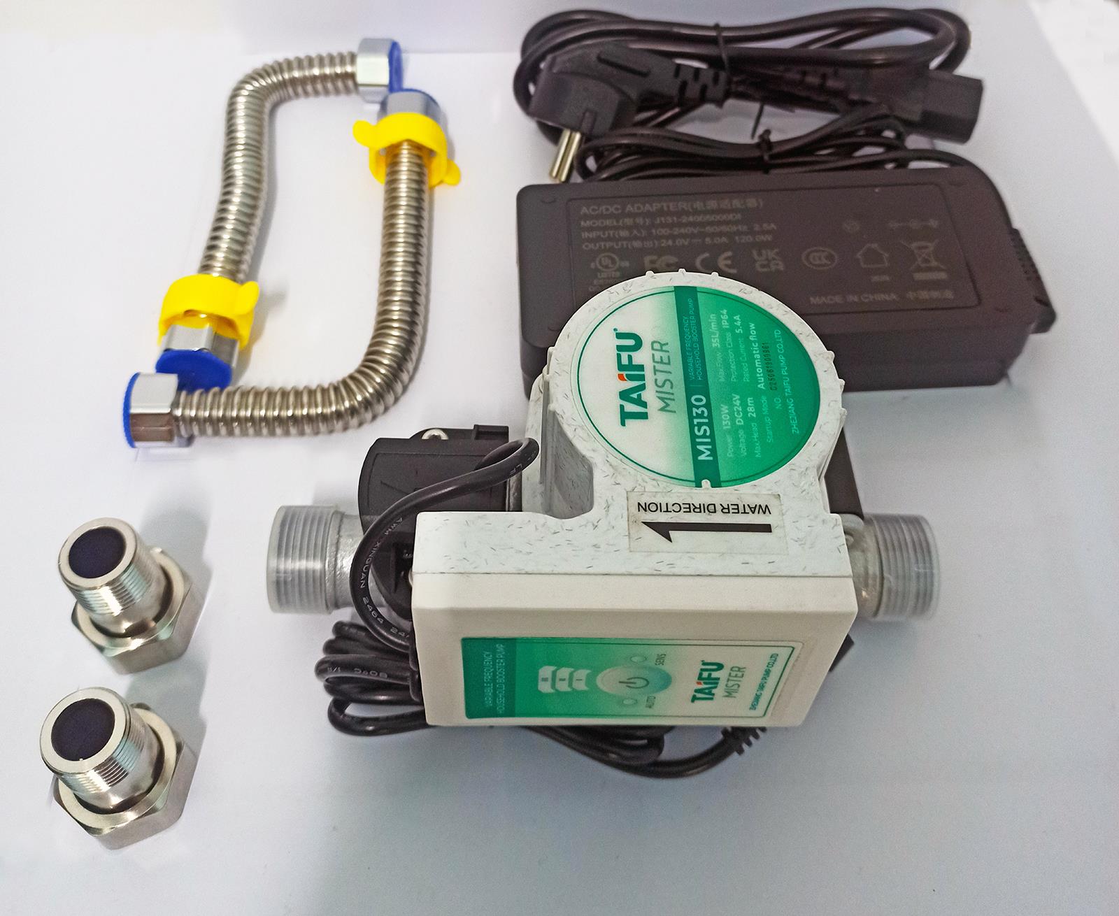 Taifu SESSİZ Hidrofor Daire içi 2.8 Bar 35 Lt/Dk Ev Tipi Hidrofor Frekans Konvertörlü