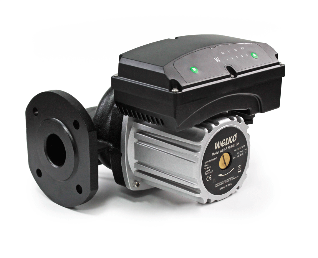 Welko WLK 50/12 245mm Frekans Konvertörlü Flanşlı Sirkülasyon Pompası 12 mss 20 m3/h