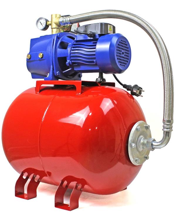 Winpo WNP 100 4 Kat 4 Daire Hidrofor, 50 Litre Yatay Tanklı Hidrofor, Ev Tipi Hidrofor