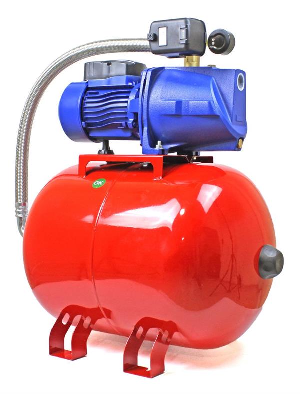 Winpo WNP 100 4 Kat 4 Daire Hidrofor, 50 Litre Yatay Tanklı Hidrofor, Ev Tipi Hidrofor